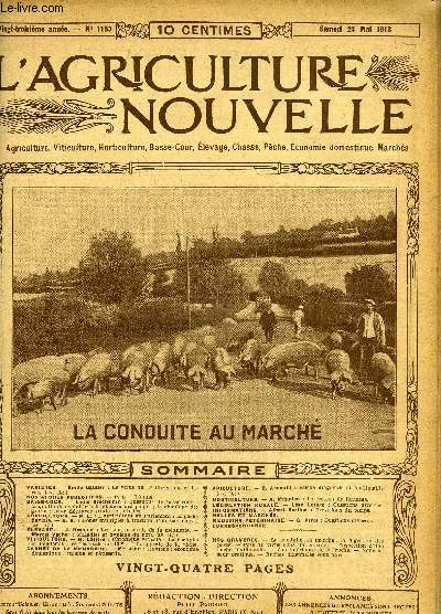 L'AGRICULTURE NOUVELLE N 1153 - VARITS.