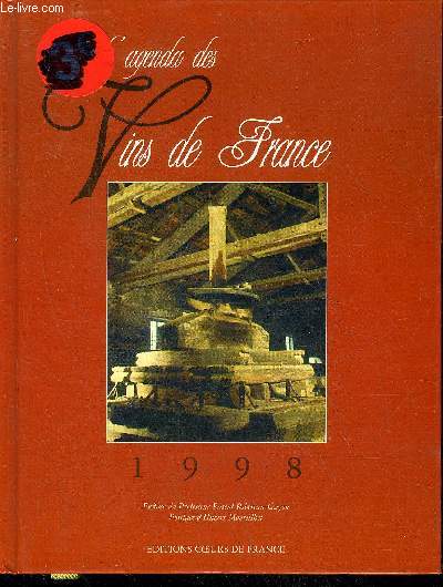 L'AGENDA DES VINS DE FRANCE 1998.
