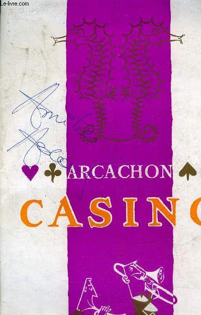 ARCACHON CASINO - SAISON 1965.