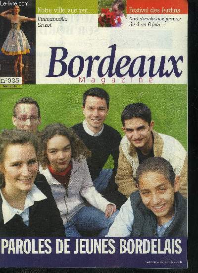 BORDEAUX MAGAZINE N325 MAI 2004 -