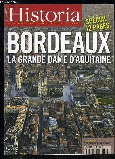 BORDEAUX LA GRANDE DAME D'AQUITAINE - HISTORIA N716
