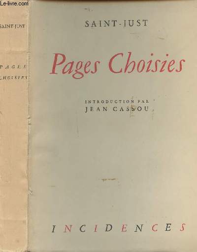 Pages choisies - 