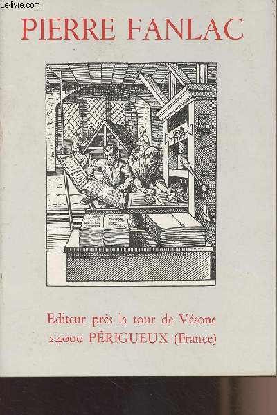Pierre Fanlac Catalogue