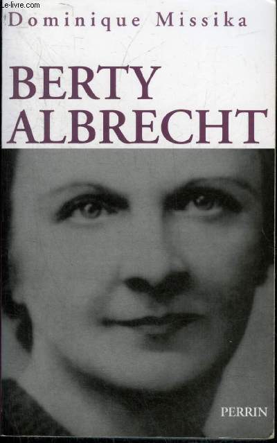 BERTY ALRECHT.