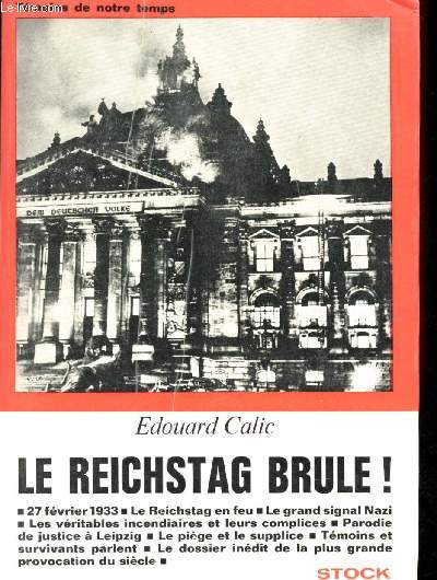 Le Reichstag brle !
