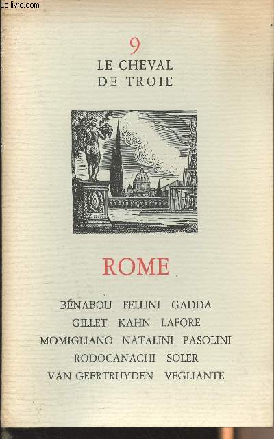 Le Cheval de Troie revue n9 - Rome -