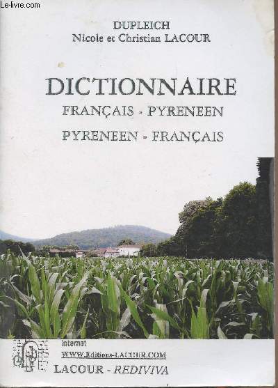 Dictionnaire franais pyrnen, pyrnen franais