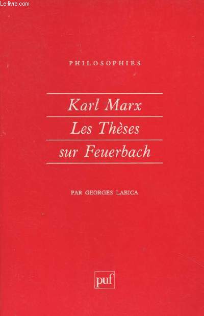 Karl Marx, Les thses sur Feuerbach - 