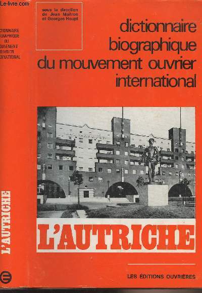 Dictionnaire biographique du mouvement ouvrier international - I - Autriche