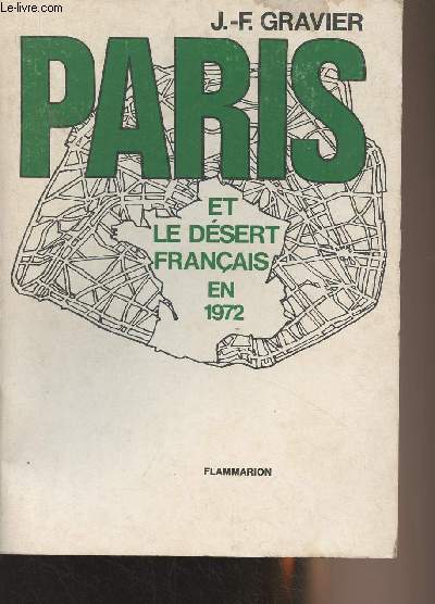 Paris et le dsert franais en 1972