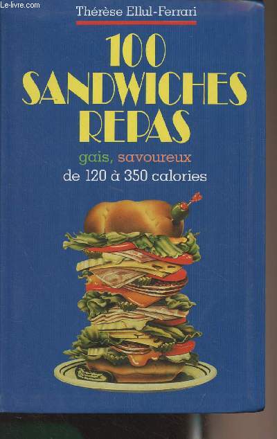 100 sandwiches repas - Gais, savoureux de 120  350 calories
