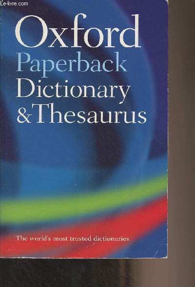 Oxford Paperback Dictionary and Thesaurus (2nd edition)