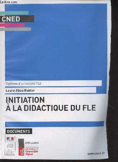 CNED : Initiation  la didactique du FLE, documents - Diplme d'universit FLE
