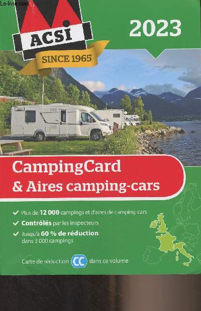 Camping-Card & Aires camping-cars ACSI - 2023 - volume 2