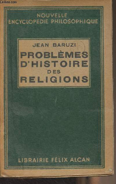 Problmes d'histoire des religions - 