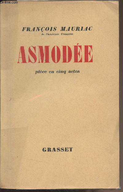 Asmode, pice en cinq actes