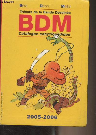 Trsors de la Bande Dessinne, BDM, Catalogue encyclopdique