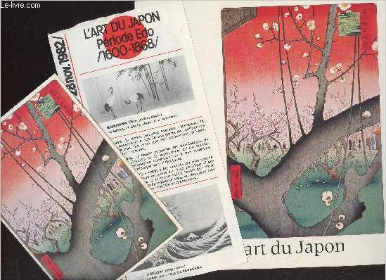L'art du Japon, Priode Edo, 1600-1868, Muse d'Art de Fukuoka - Galerie des Beaux-Arts, Bordeaux, 8-28 novemebre 1982