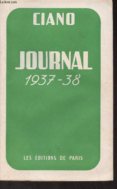 Journal, 1937-38