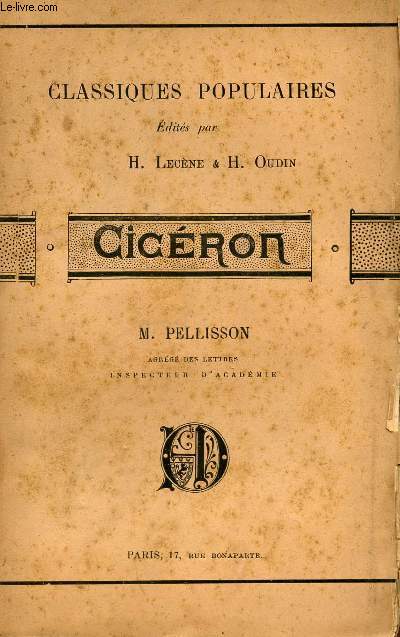 CICERON - COLLECTION 