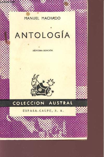 ANTOLOGIA - COLECCION AUSTRAL.