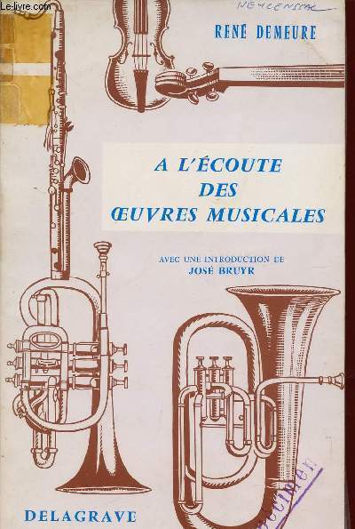 A L'ECOUTE DES OEUVRES MUSICALES.