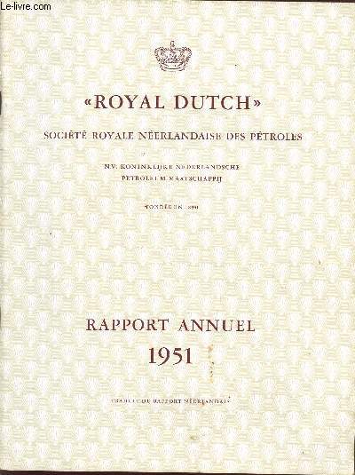 ROYAL DUTCH / RAPPORT 1951.