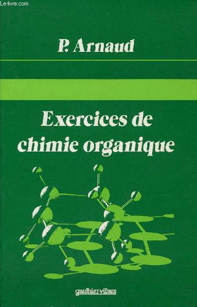 EXERCICES DE CHIMIE ORGANIQUE.
