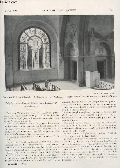 La construction moderne n°40 3 juillet 1927 / congres de l ... Construction moderne en france