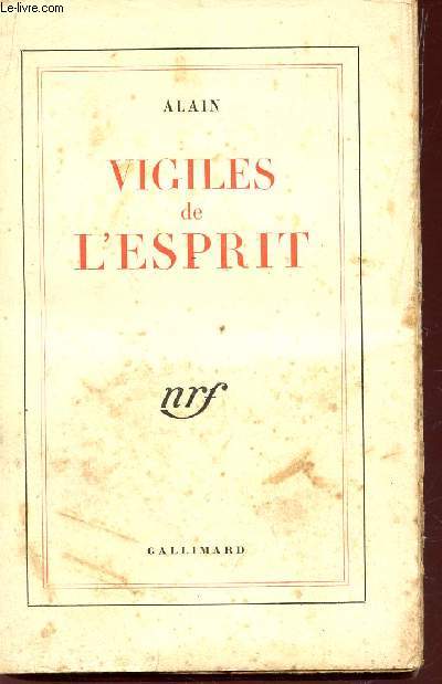 VIGILES DE L'ESPRIT / 10e EDITION.