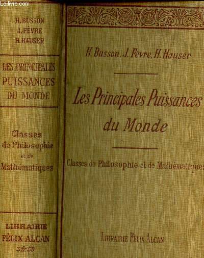 LES PRINCIPALES PUISSANCES DU MONDE - CLASSES DE PHILOSOPHIE ET DE MATHEMATIQUES / COURS DE GEOGRAPHIE.
