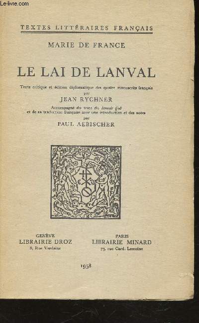 LE LAI DE LANVAL / COLLECTION 