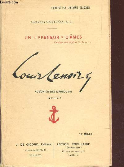 LOUIS LENOIR - AUMONIER DES MARSOUINS (191-1917).