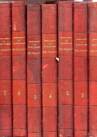 HISTOIRE DE FRANCE POPULAIRE - 7 VOLUMES