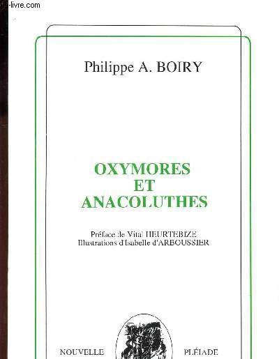 OXYMORES ET ANACOLUTHES.
