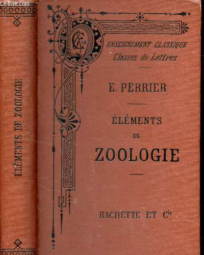 ELEMENTS DE ZOOLOGIE - conformes aux programmes officiels du 28 janvier 1890 / 4e EDITION.