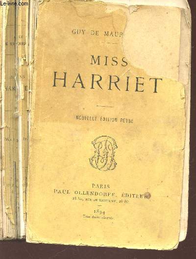 MISS HARRIET / NOUVELLE EDITION.