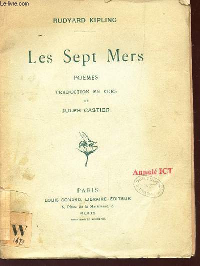LES SEPT MERS - POEMES.
