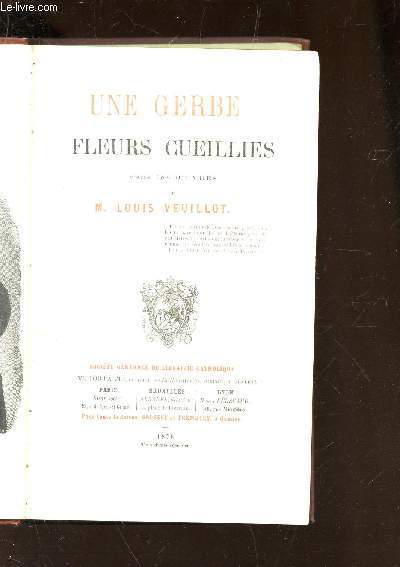 UNE GERBE -FLEURS CUEILLIES