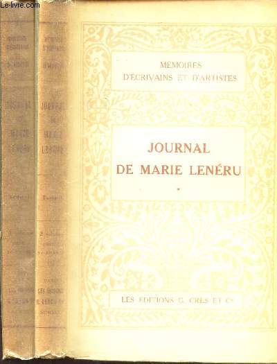 JOURNAL DE MARIE LENERU - EN 2 VOLUMES / TOME PREMIER + TOME DEUXIEME / collection 