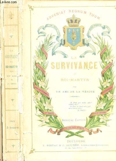 LA SURVIVANCE DU ROI MARTYR / 9e EDITION.