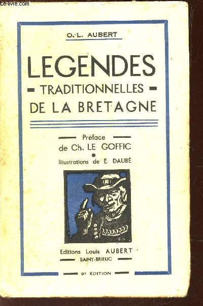 LEGENDES TRADITIONNELLES DE LA BRETAGNE / 9E EDITION