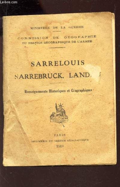 SARRELOUIS SARREBRUCK LAND -