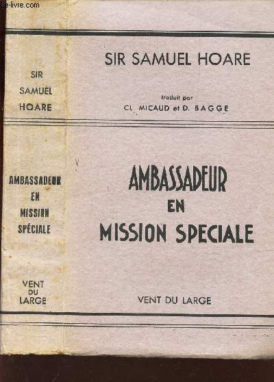 AMBASSADEUR EN MISSION SPECIALE -