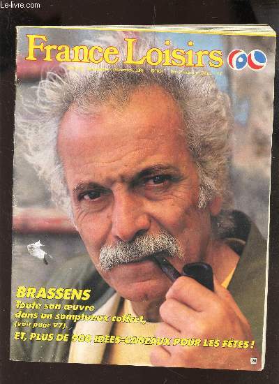 FRANCE LOISIRS - N057 - oct-nov-dec 1984 / brassens toute son oeuvre dans un somptueux coffret etc...