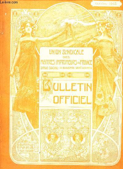 BULLETIN OFFICIEL - N10 - OCTOBRE 1913