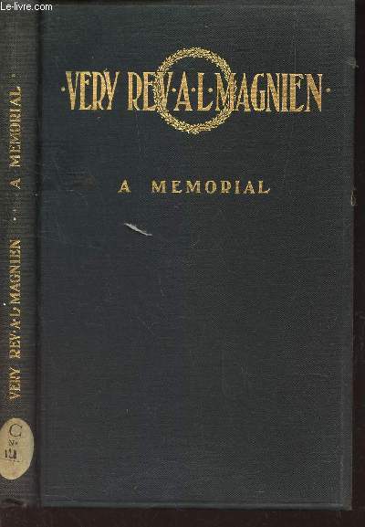 VERY REV. A.L. MAGNIEN - A MEMORIAL