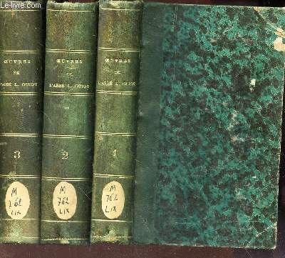 OEUVRES POETIQUES DE L'ABBE L. GUIOT - EN 3 VOLUMES (TOMES 1 + 2 + 3).
