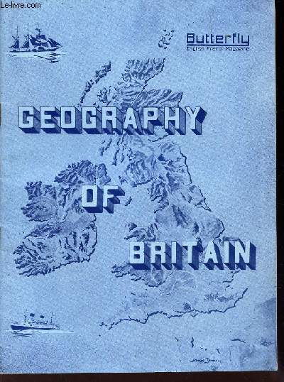 BUTTERFLY - GEOGRAPHY OF BRITAIN -SPECIAL NUMBER - APRIL 1958