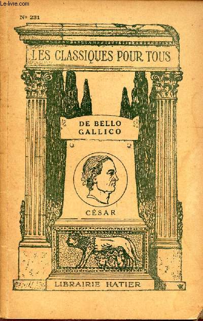 DE BELLO GALLICO - EXTRAIT DES LATINS PAR Cj. GEORGIN